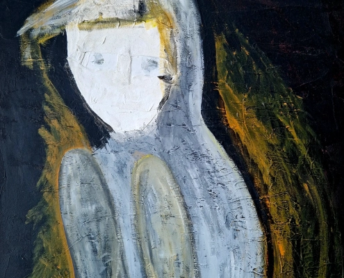 3. Verscholen, Acryl op doek